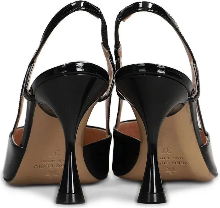 Patent-Leather Slingback Pumps - Image 3