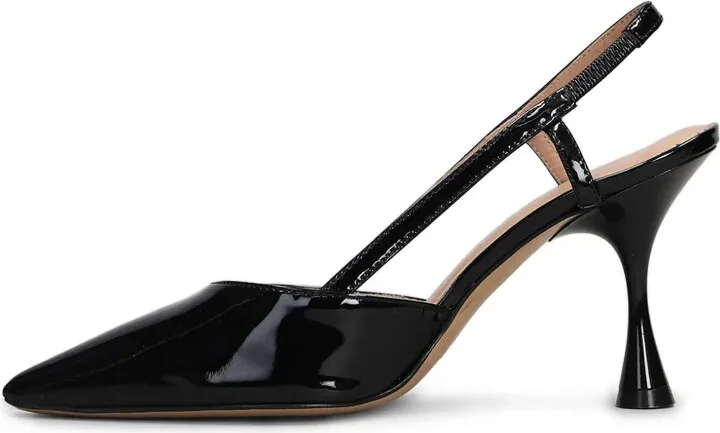 Patent-Leather Slingback Pumps - Image 4