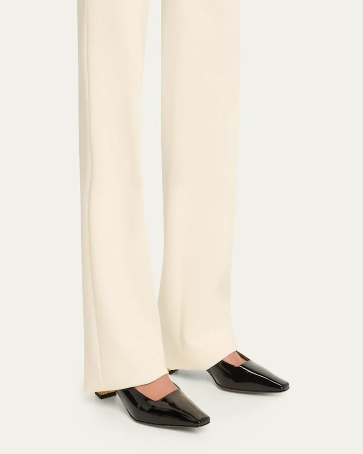 Patent Leather Slingback Pumps - Image 2