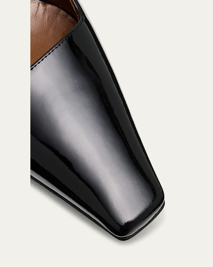 Patent Leather Slingback Pumps - Image 3