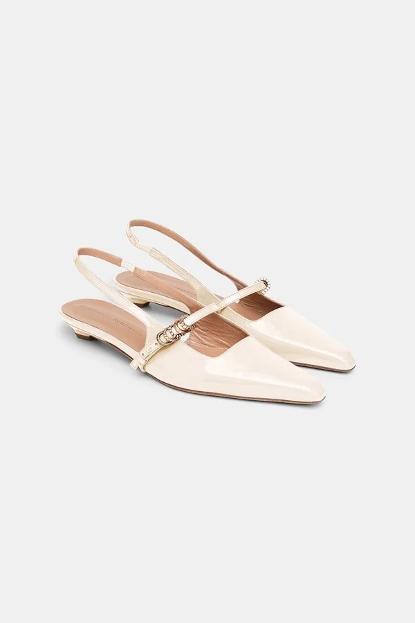 Patent leather slingbacks - Image 7
