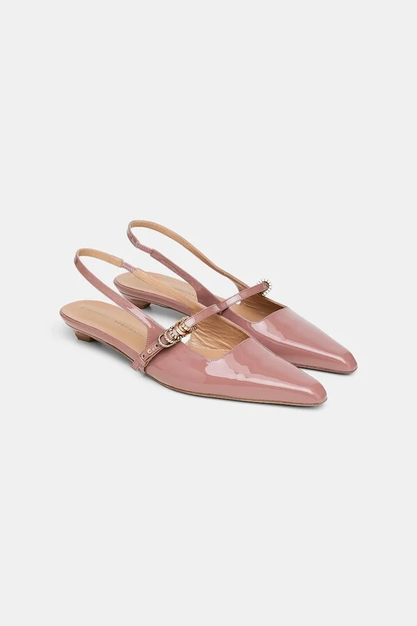 Patent leather slingbacks - Image 7