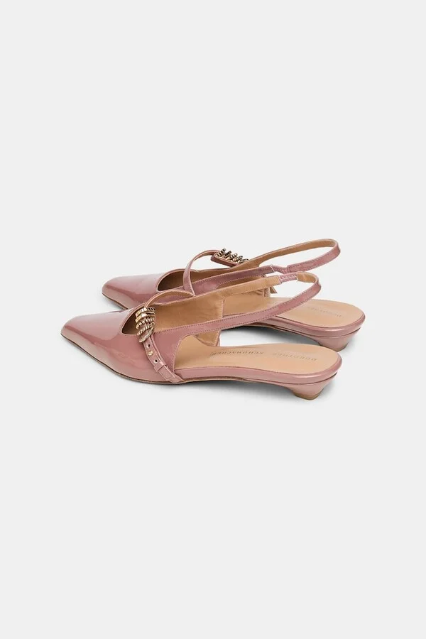 Patent leather slingbacks - Image 8