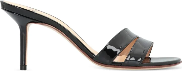 Patent Leather Stiletto Sandals