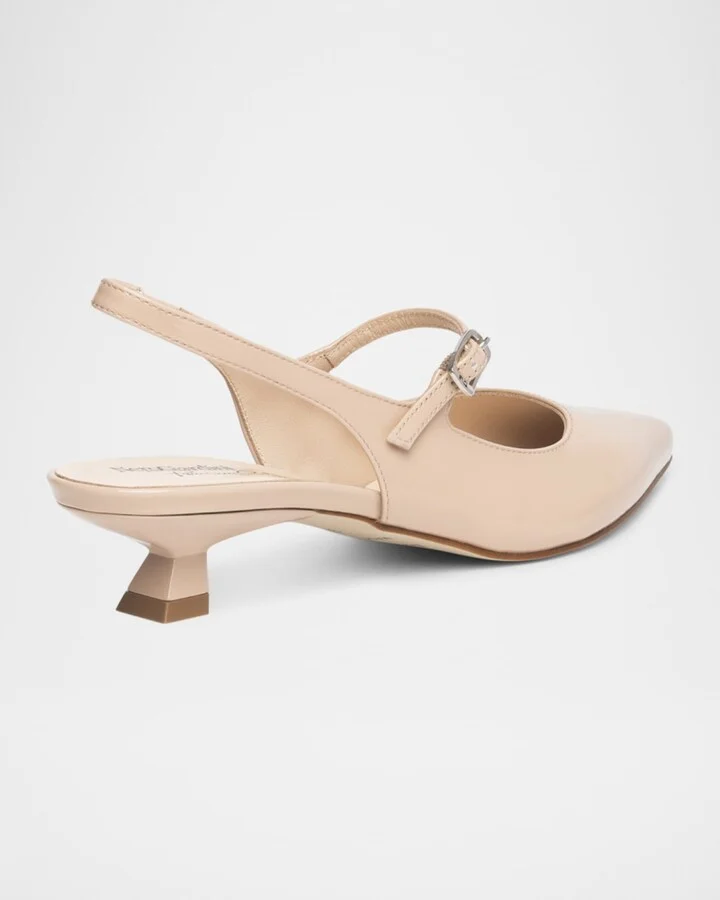 Patent Mary Jane Slingback Pumps - Image 3