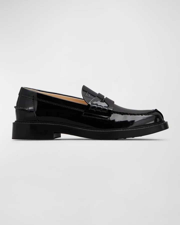 Patent Mocassino Penny Loafers