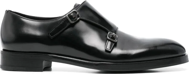 Patent Monk Shoes