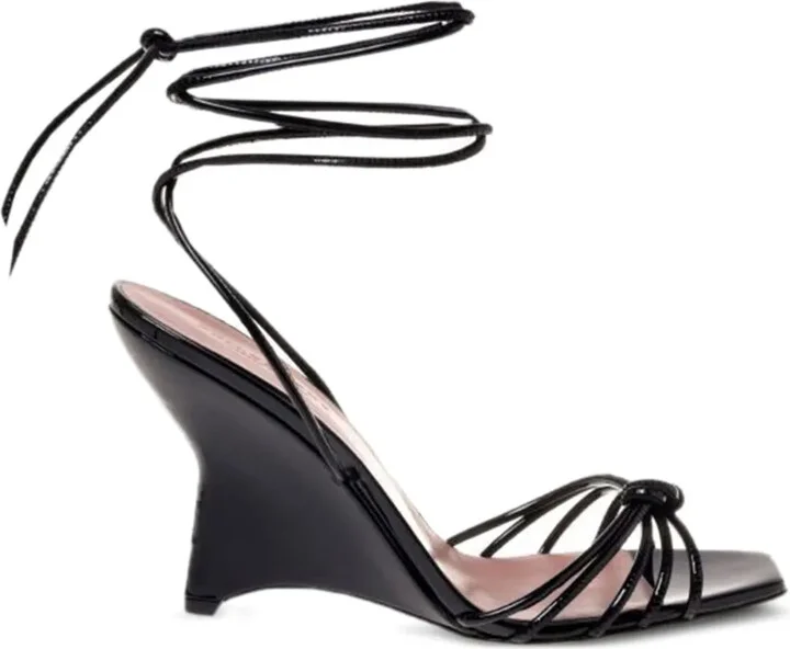 Patent Sandals