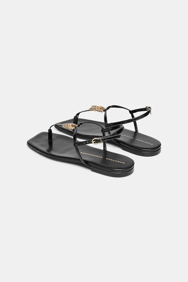 Patent sandals with signature D-rings - Image 7
