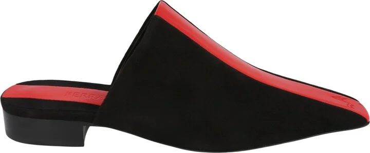 Patent Stripe Leather Mule - Image 4