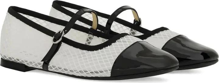 Patent-Toecap Ballet Flats - Image 2