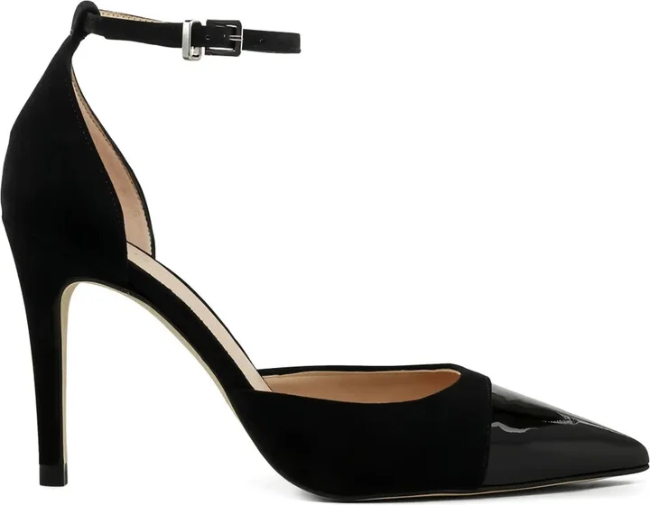 Patent-Trimmed Stiletto Pumps