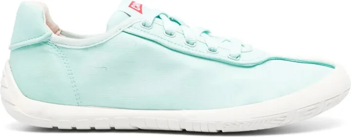 Path canvas sneakers