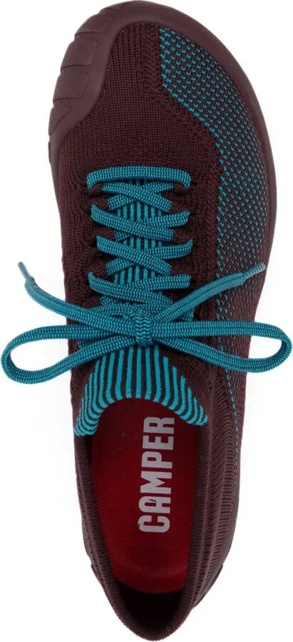 Path knitted lace-up sneakers - Image 4