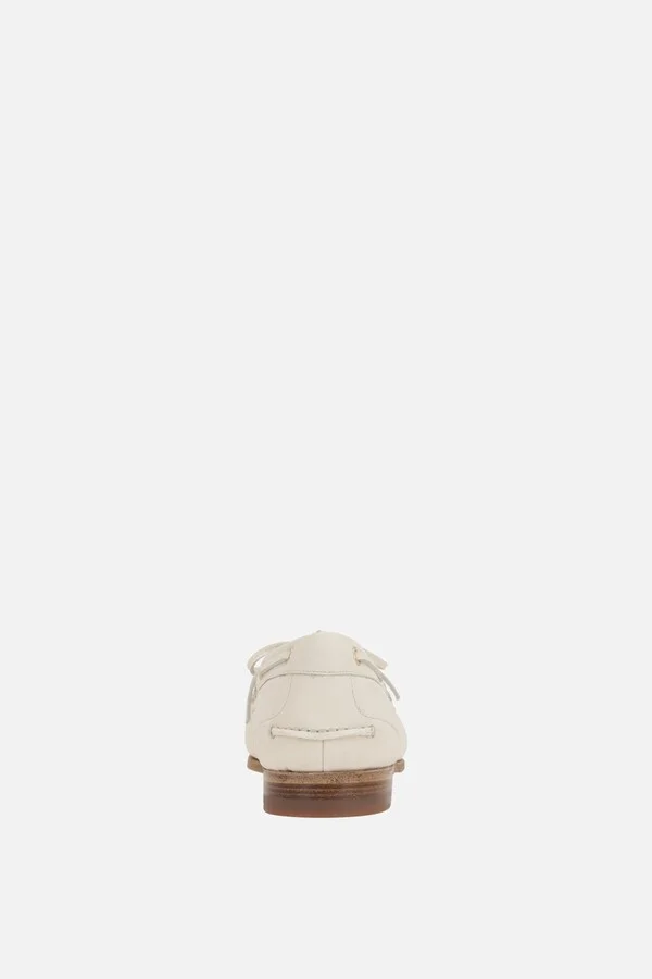 Pathy Laced Loafers In Smooth Leather - Image 3