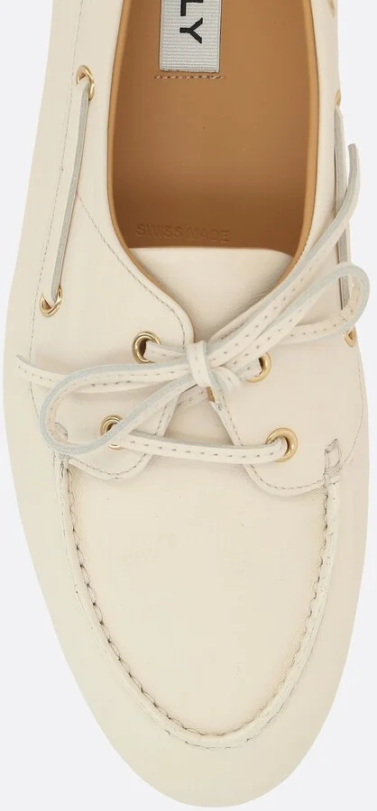 Pathy Laced Loafers In Smooth Leather - Image 4