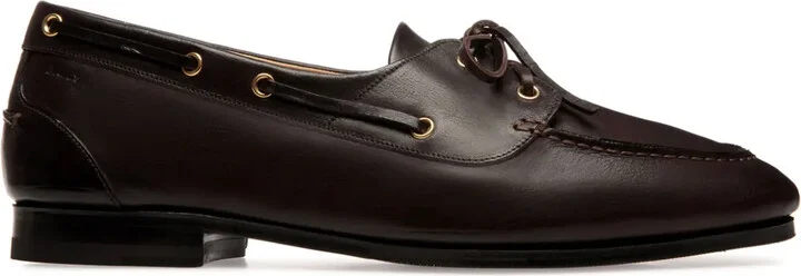 Pathy leather derby shoes