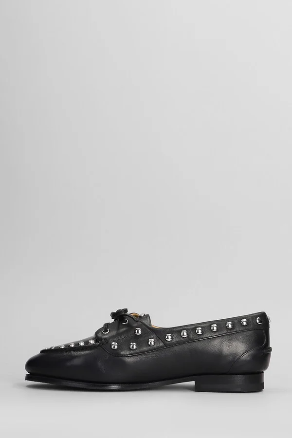 Pathy Loafers In Black Leather - Image 3