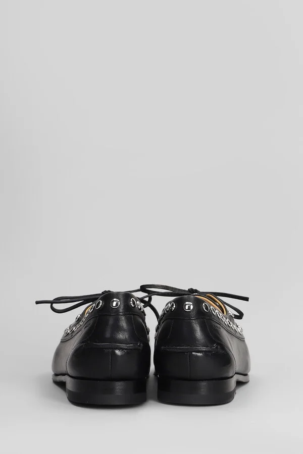Pathy Loafers In Black Leather - Image 4