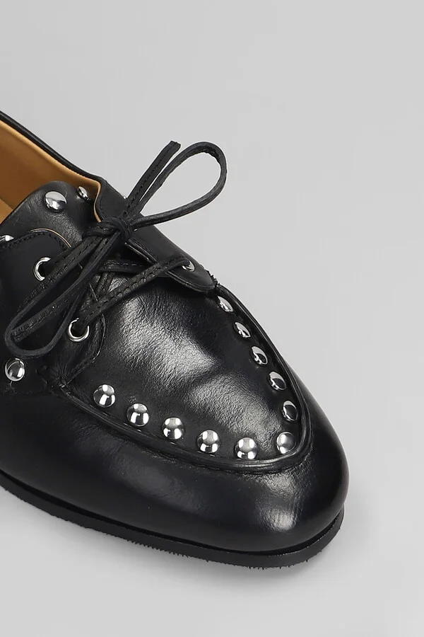 Pathy Loafers In Black Leather - Image 5