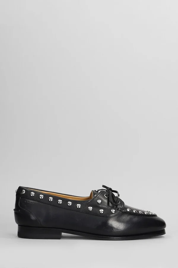 Pathy Loafers In Black Leather