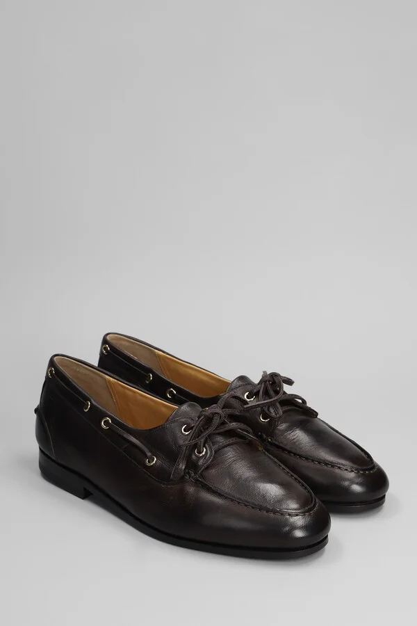 Pathy Loafers In Brown Leather - Image 2