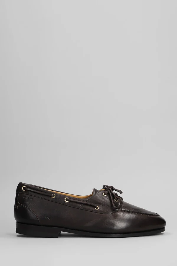 Pathy Loafers In Brown Leather