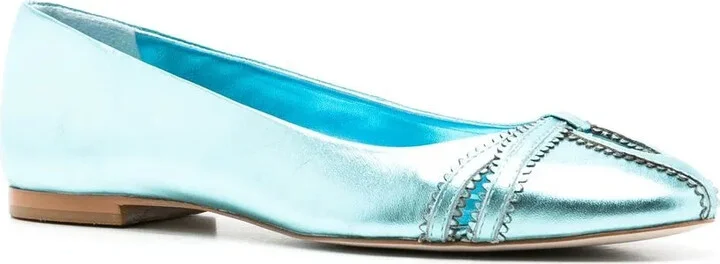 Pati leather ballerina shoes - Image 2