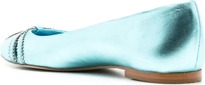Pati leather ballerina shoes - Image 3