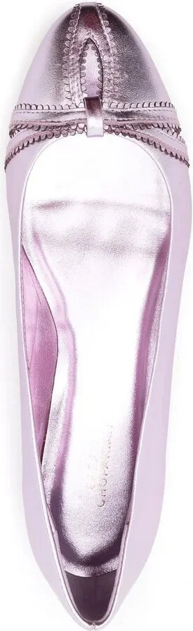 Pati leather ballerina shoes - Image 4
