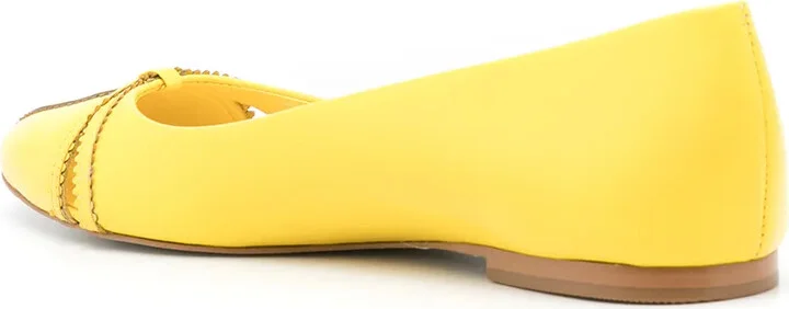 Pati leather ballerina shoes - Image 3