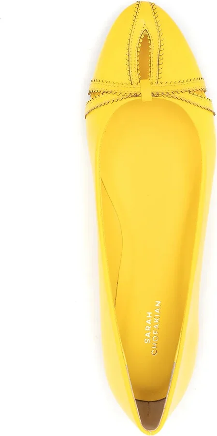 Pati leather ballerina shoes - Image 4