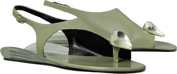 Patos asymmetric slingback sandals - Image 2