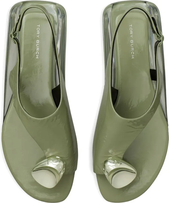 Patos asymmetric slingback sandals - Image 3