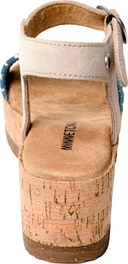 Patrice Ankle Strap Platform Wedge Sandal - Image 2