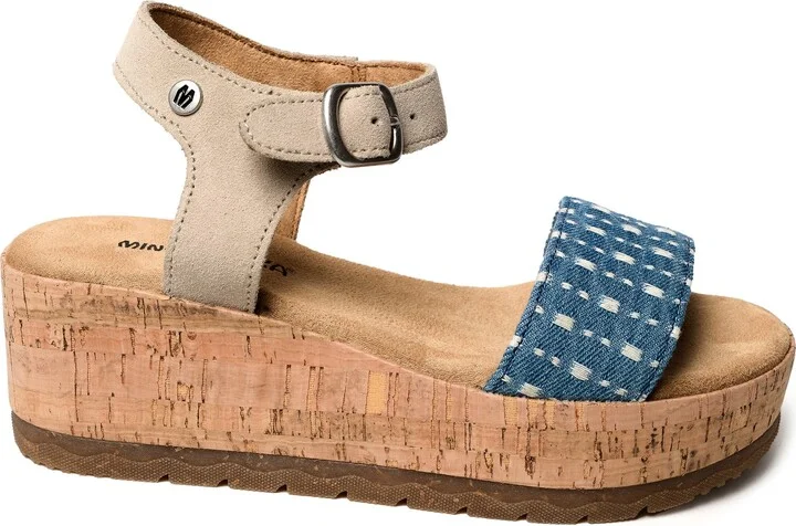 Patrice Ankle Strap Platform Wedge Sandal - Image 3