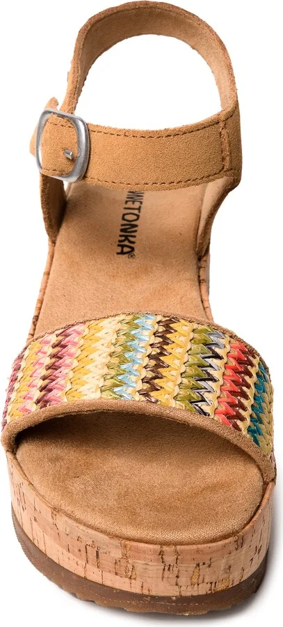 Patrice Ankle Strap Platform Wedge Sandal - Image 9
