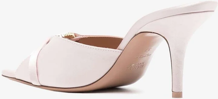 Patricia 70 Satin Mules - Image 2