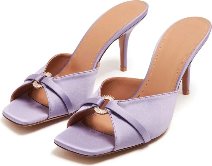 Patricia 70mm satin sandals - Image 4