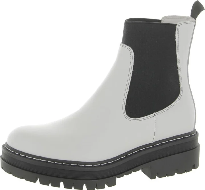 Patrick Womens Pull On Leather Booties