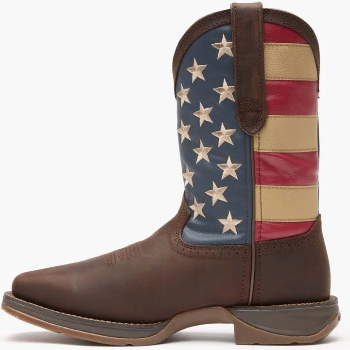 Patriotic Pull On Western Flag Boot - Image 5
