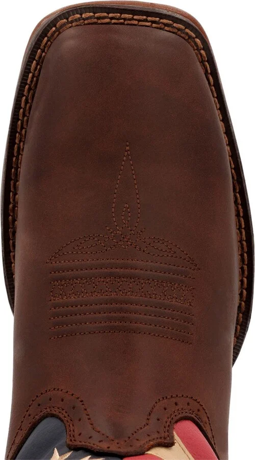 Patriotic Pull On Western Flag Boot - Image 6