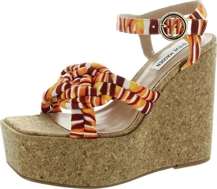 Patrize Womens Adjustable Woven Platform Sandals
