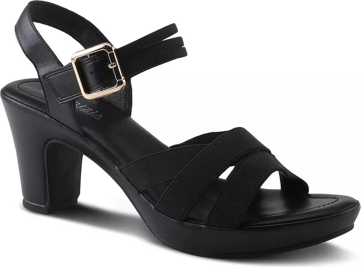Patrizia Neesa Stretch Platform Sandal
