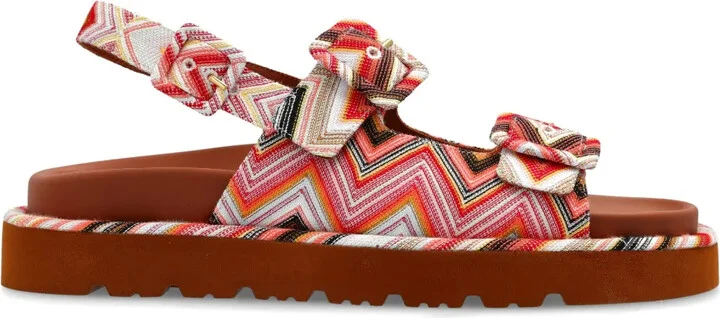 Patterned Sandals