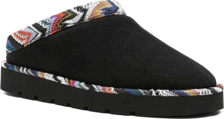 Patterned-Trim Slippers - Image 2