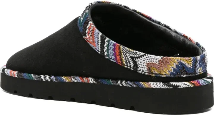Patterned-Trim Slippers - Image 3