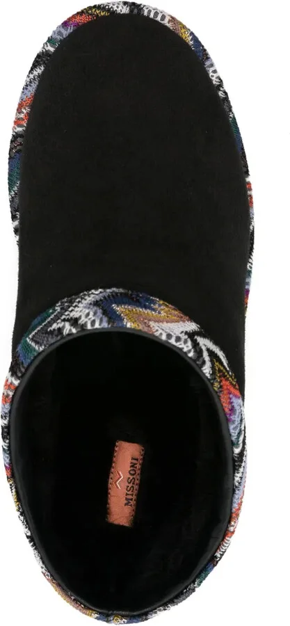 Patterned-Trim Slippers - Image 4
