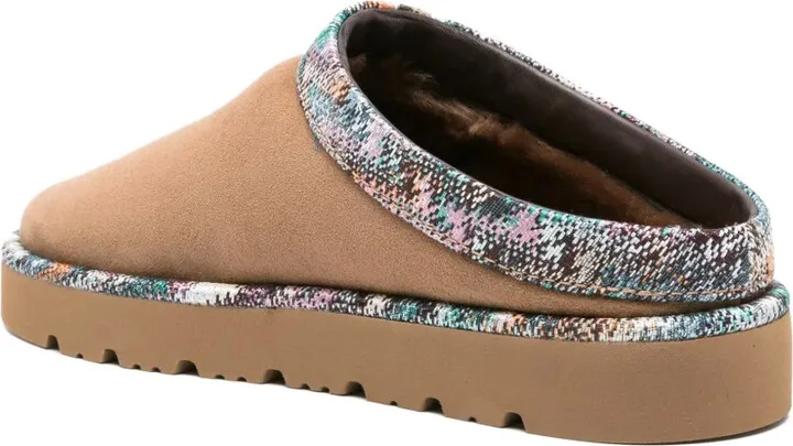 Patterned-Trim Slippers - Image 3