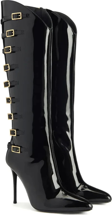 Patthi 105mm patent boots - Image 2